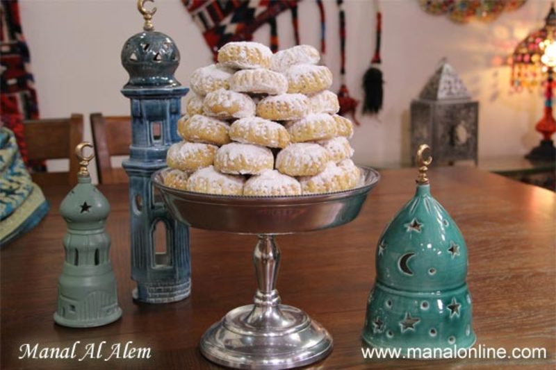 كعك العيد السادة من مطبخ منال العالم